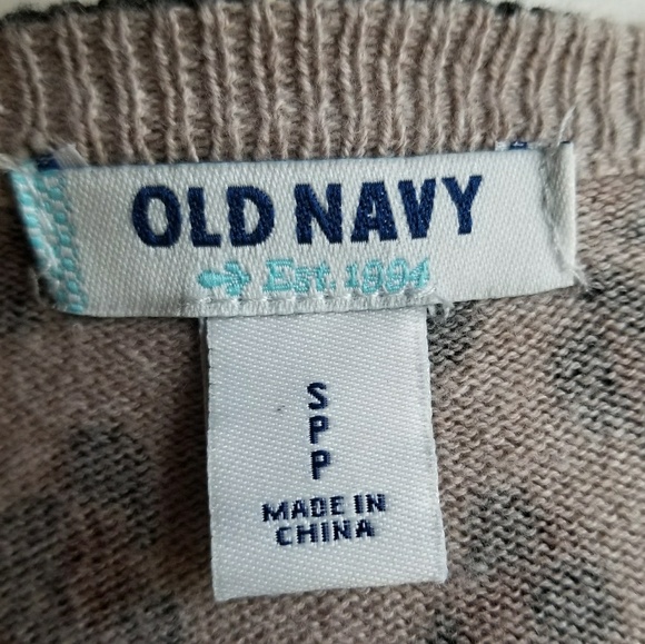 Animal print scoop neck button down cardigan - Picture 5 of 7